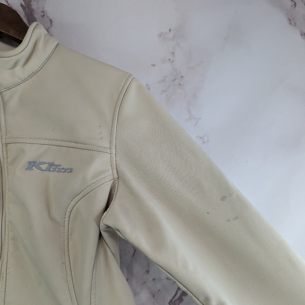 Klim Women's Cream Softshell Jacket - Lightweight Full-Zip - Picture 12 of 13